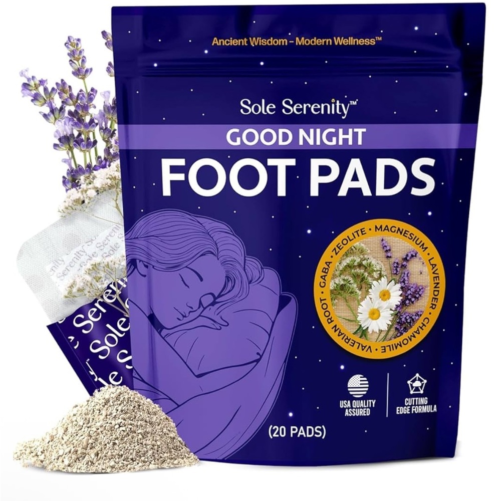 Sole Serenity Good Night Foot Pads 20 Piece New